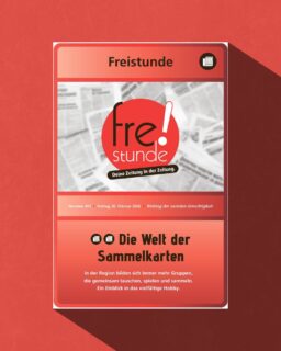 Die Titelseite der neuen Freistunde-Ausgabe ist selbst zu einer Sammelkarte geworden: Denn darum geht es bei uns diese Woche. 🃏 Wir haben mit Sammlern, Experten, Händlern, Spielern, Nostalgikern und sogar Suchtexperten gesprochen, um jeden Aspekt des Hobbys zu beleuchten. Viel Spaß beim Lesen! 🎉
#sammelkarten #tcg #pokemon #regensburg #pokemontcg #onepiece #yugioh #magicthegathering #magic #zeitung #freistunde